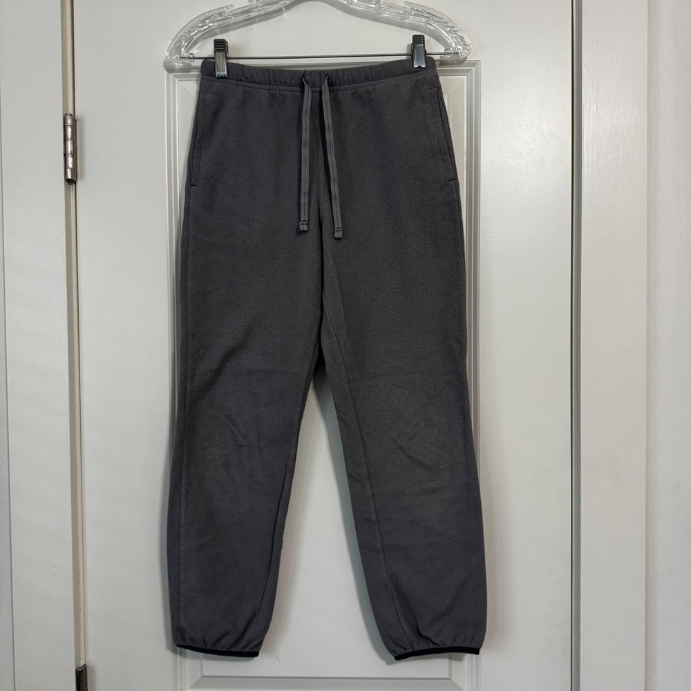 Patagonia Boys Large 12 Gray Fleece Micro D Snap T Pants Baselayer